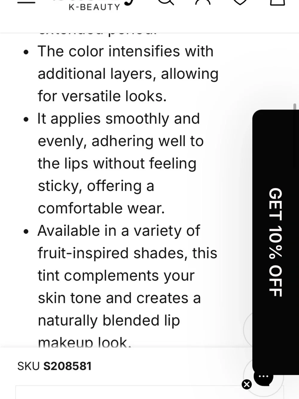 Colorgram Fruity Glass Tint - Pick Shade